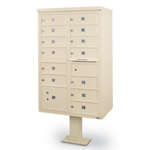 CAD Drawings BIM Models Postal Products Unlimited, Inc. Cluster Box Unit Mailboxes